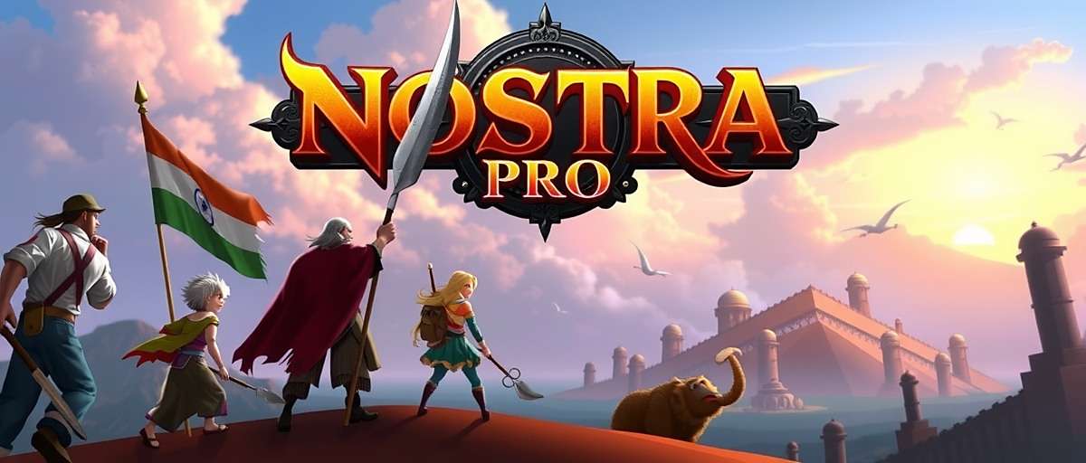 Nostra Pro - Future Expansion Teaser image for upcoming Nostra Pro expansion showing new character classes and unexplored regions of India