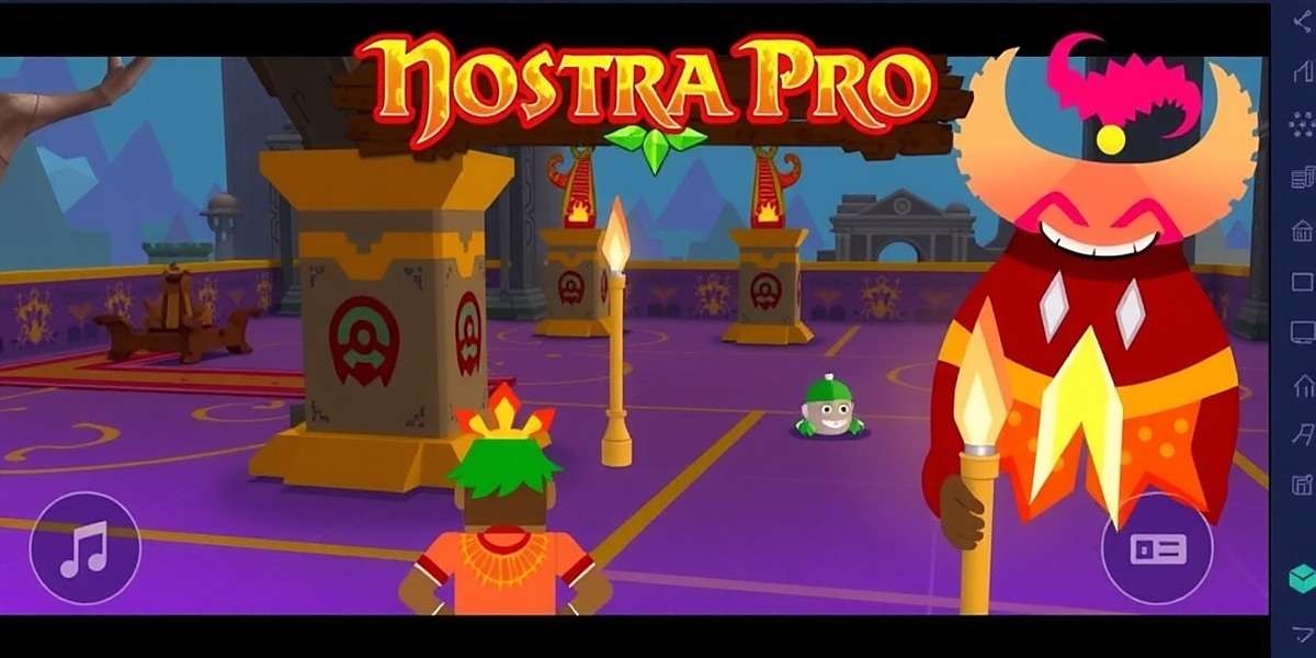 Nostra Pro - Indian Gaming Experience Nostra Pro gameplay showing Indian characters in a vibrant game environment with traditional elements