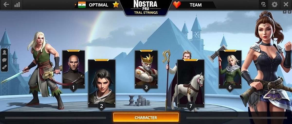 Nostra Pro - Player Strategies Nostra Pro strategy guide showing optimal character builds, team compositions, and battle tactics used by top Indian players